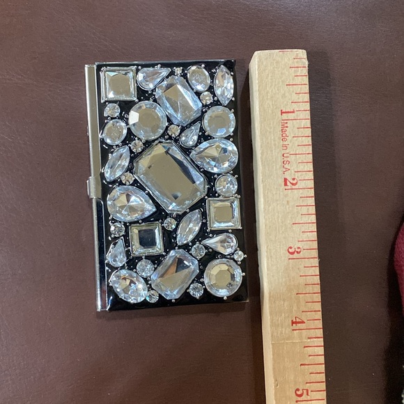 Rhinestone Business Card Case - Picture 7 of 9